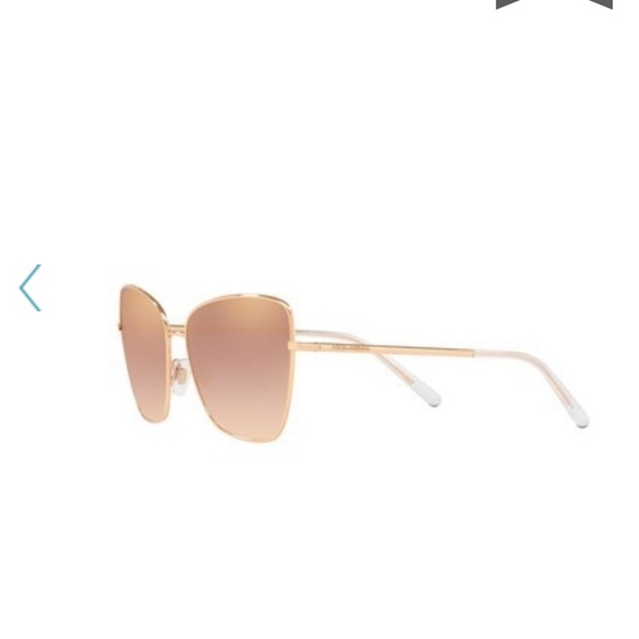 DOLCE & GABBANA ROSE GOLD OVERSIZED SUNGLASSES - Picture 3 of 5